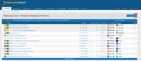 Webmaster Forum