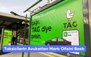 Taksicilerin Avukatları Martı Ofisini Bastı