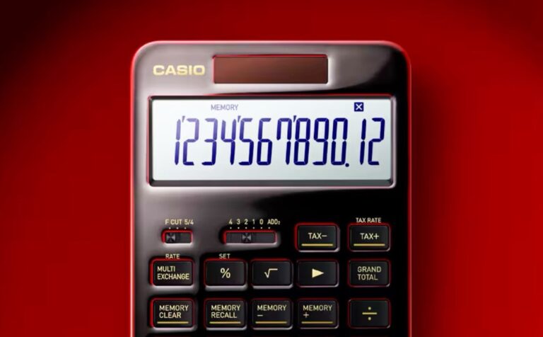 Casio abarttı: Dizüstü bilgisayar fiyatına hesap makinesi