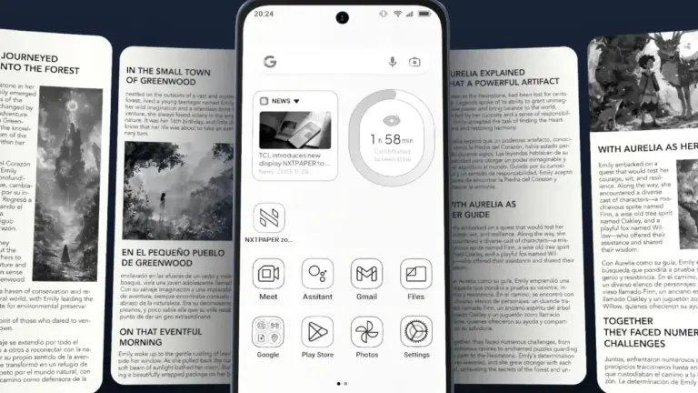 Artık telefonu çevirince ekran da değişiyor