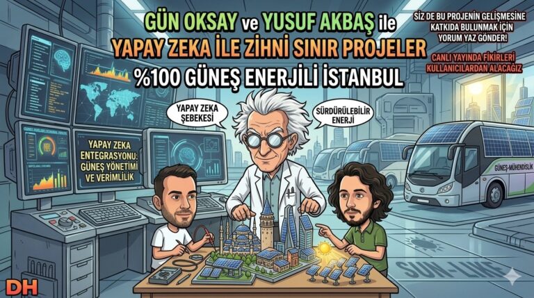 DH’den yeni canlı yayın serisi: “Yapay Zeka ile Zihni Hudut Projeler”