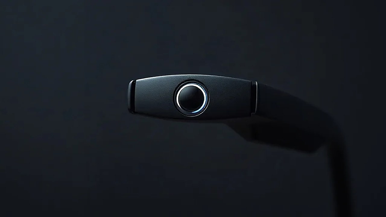 Meta akıllı gözlük kamera modülüne yakın çekim: lens ve LED halkası (Temsili görsel)