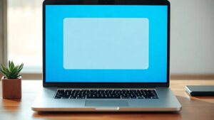 Windows 11 iletişim kutularının yenilenmesini gösteren görsel: masaüstünde boş, yuvarlatılmış köşeli bir pencere (Temsili görsel)