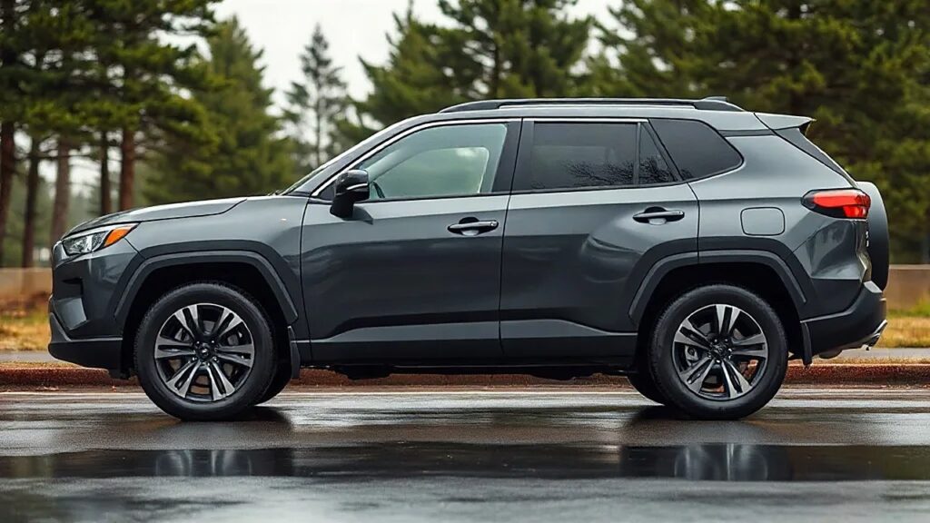 Land Cruiser geri çağırma kapsamındaki kutulu gövdeli hibrit SUV'un yan görünümü (Temsili görsel)