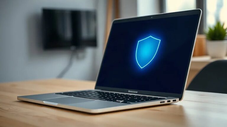 İki antivirüs Microsoft Defender’ı da bozuyor Mavi kalkan simgesinin göründüğü ekranda Microsoft Defender kurulu dizüstü bilgisayar (Temsili görsel)