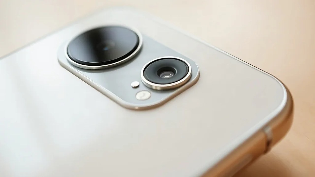 Oppo Reno 17 kamera adasındaki iki büyük lens halkasının yakın plan görünümü (Temsili görsel)