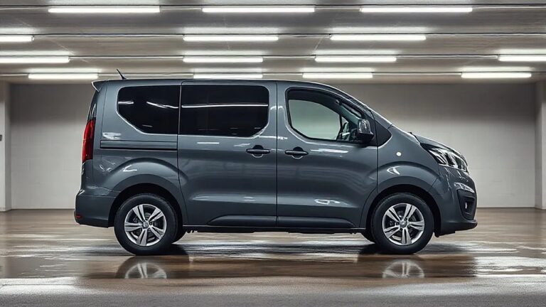 Toyota Sienna geri çağırma 228.367 aracı kapsıyor Toyota Sienna geri çağırma kapsamındaki gri hibrit minivan, kapalı otoparkta yandan görünüm (Temsili görsel)