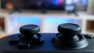 Windows 11 Xbox modu için oyun kolunun yön tuşları ve analog çubukları, yakın çekim (Temsili görsel)